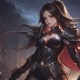 王者荣耀女英雄无遮挡PS图欣赏，精美细节展示