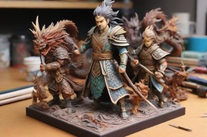 如何用手工制作天龙八部相关手工品