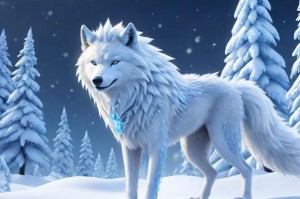 洛克王国雪原狼王：探秘冰雪世界中的霸主