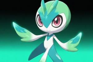 口袋妖怪绿宝石中的神奇精灵-雪拉比