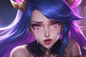王者荣耀女英雄翻白眼流口水流眼泪抖音视频大全
