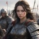 三国志10女武将头像：绝美的战场风云女英雄们