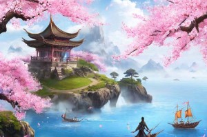 神雕侠侣桃花岛：仙境中的武侠传说
