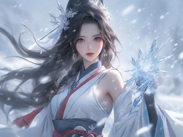 阴阳师雪女：传说中的冰雪女神