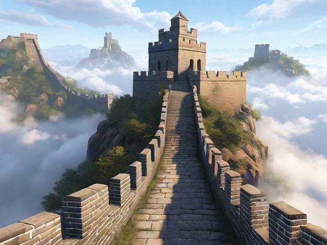 探秘洛克王国云雾长城：历史悠久的神秘建筑