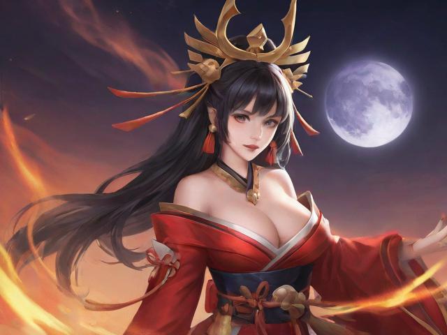 阴阳师中的强力式神——辉夜姬
