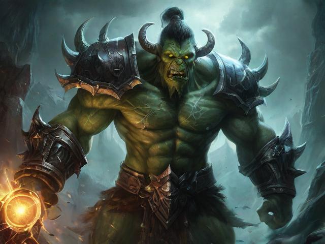 强大的魔兽战士：无敌的力量与无尽的战斗