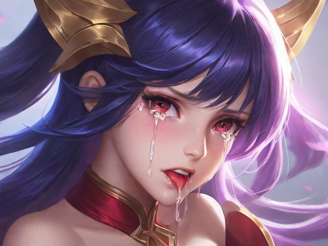 王者荣耀女英雄为何会流眼泪翻白眼流口水？