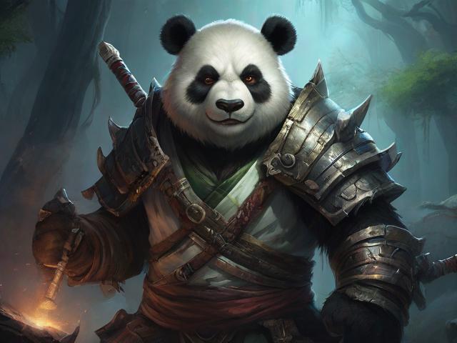 魔兽世界熊猫人武僧：探秘这个神秘种族的武学奥秘