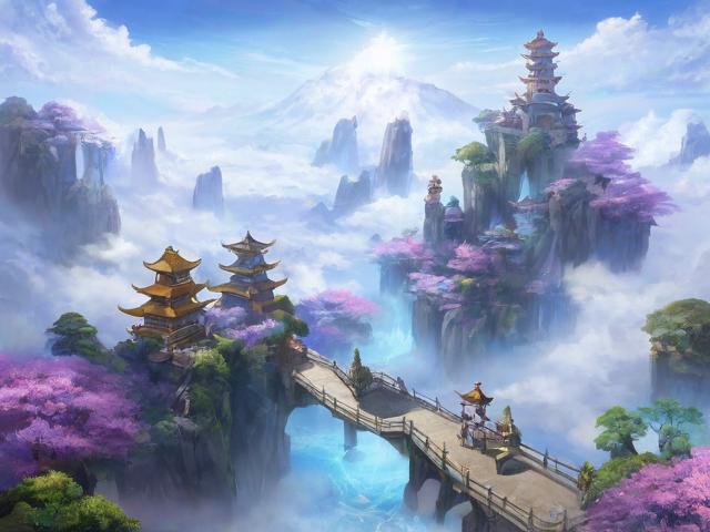 梦幻蜀山：探索神秘的仙境之旅