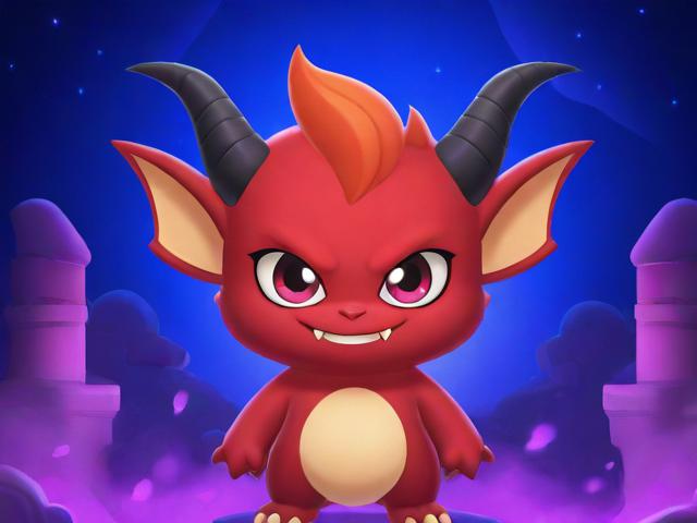 洛克王国叮叮恶魔：恶魔宠物的可爱化身