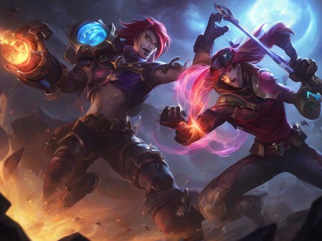 LOL大乱斗：疯狂的英雄对战乐趣无穷