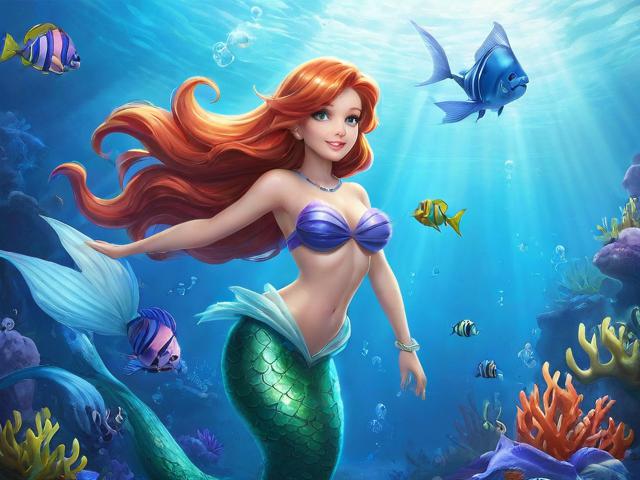 洛克王国美人鱼：探秘海底奇幻世界