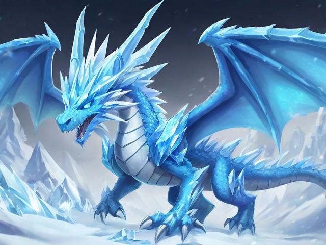 洛克王国冰石龙：冰雪世界中的霸主