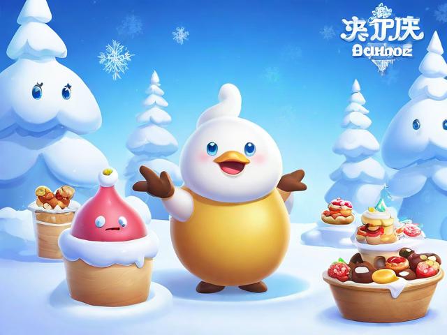 洛克王国雪豆丁：冰雪世界的味蕾盛宴