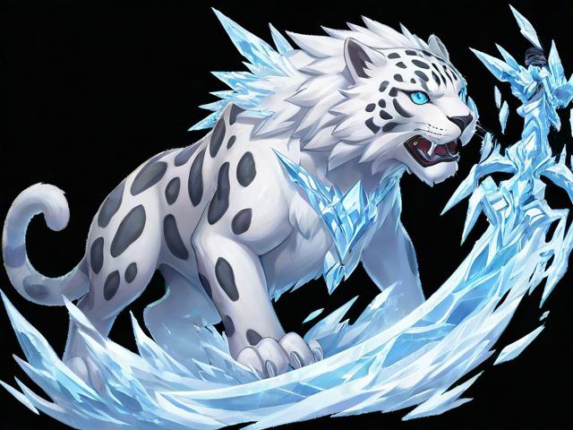 洛克王国霜刃豹：强大的冰霜猛兽在游戏中的表现