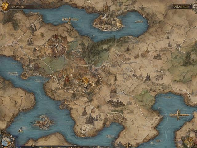 幻想三国志1大地图：探索古代中国的奇幻世界